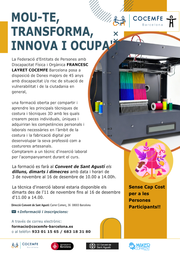 MOU-TE, TRANSFORMA, INNOVA I OCUPA'T